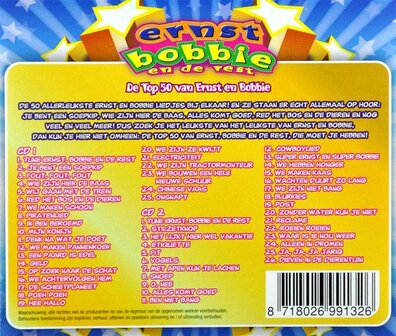 2CD De Top 50 van Ernst en Bobbie